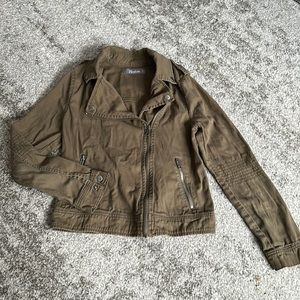 Army Green Bomber Jacket